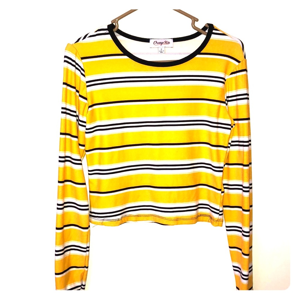 Yellow Stripe t- shirt